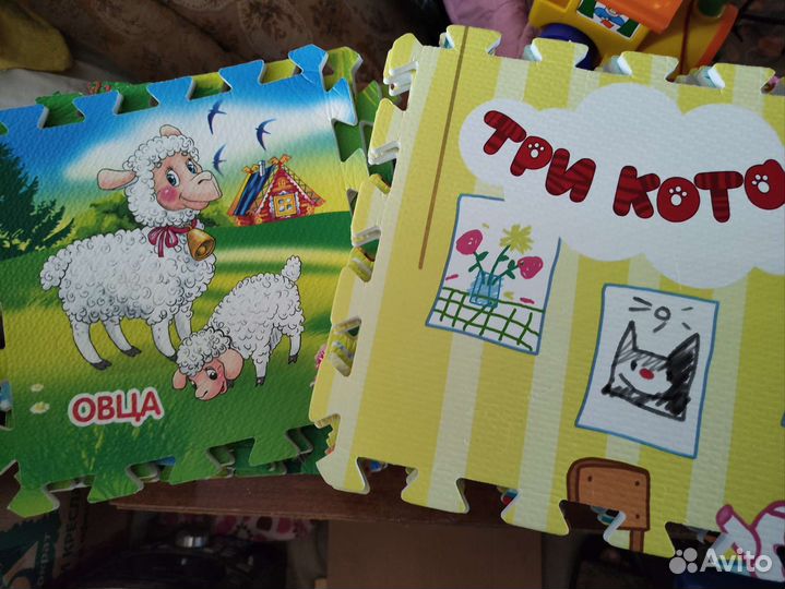 Детские развивающие игрушки баулом