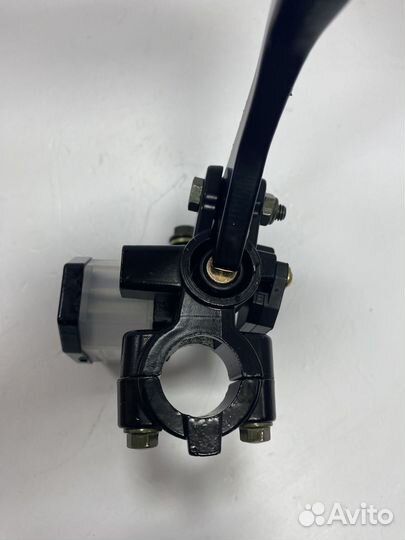 Рычаг тормоза гидравлика с бачком мото