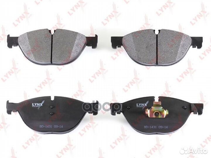 Колодки тормозные дисковые перед BD1431 LYN