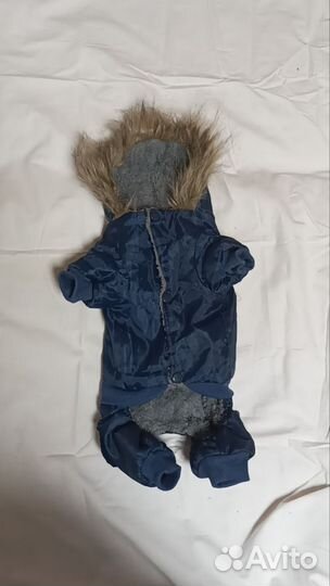 Теплый комбинезон для маленьких пород собак