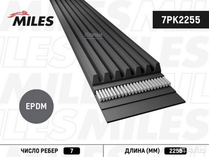 Miles 7PK2255 Ремкомплект