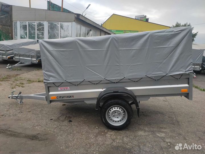 Прицеп Спутник 2513/37, тент 700 мм