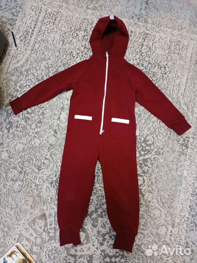 Комбинезон с начесом для девочки