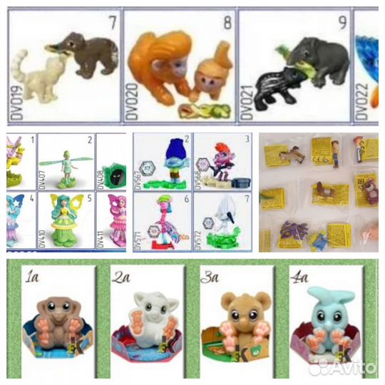 Серии Киндер,Чупа чупс, zaini, десерты. 29 серий