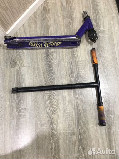 Дека на трюковой самокат