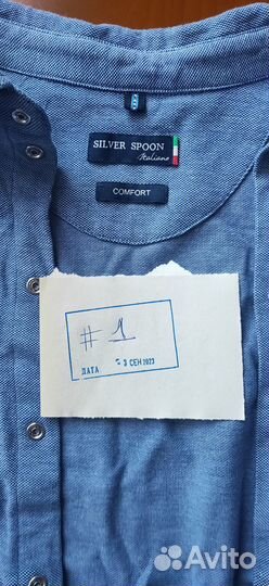 Рубашка подросток (М) 158 хлопок поли