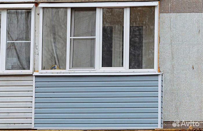 Остекление балкона, лоджии