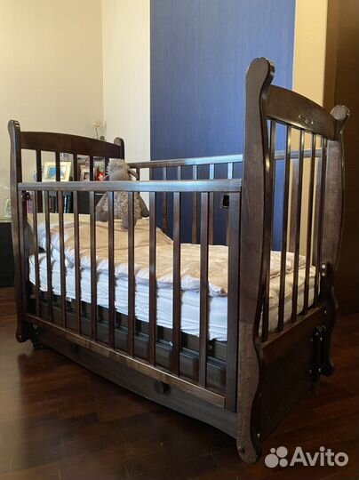 Детская кроватка Красная Звезда 120x60 Птички