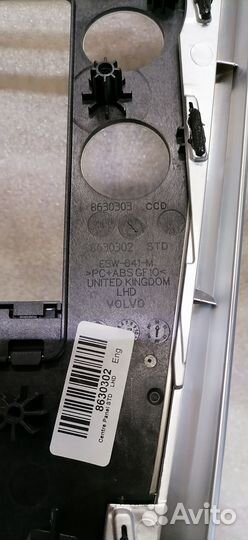 Накладка панели Volvo XC60 оригинал новая