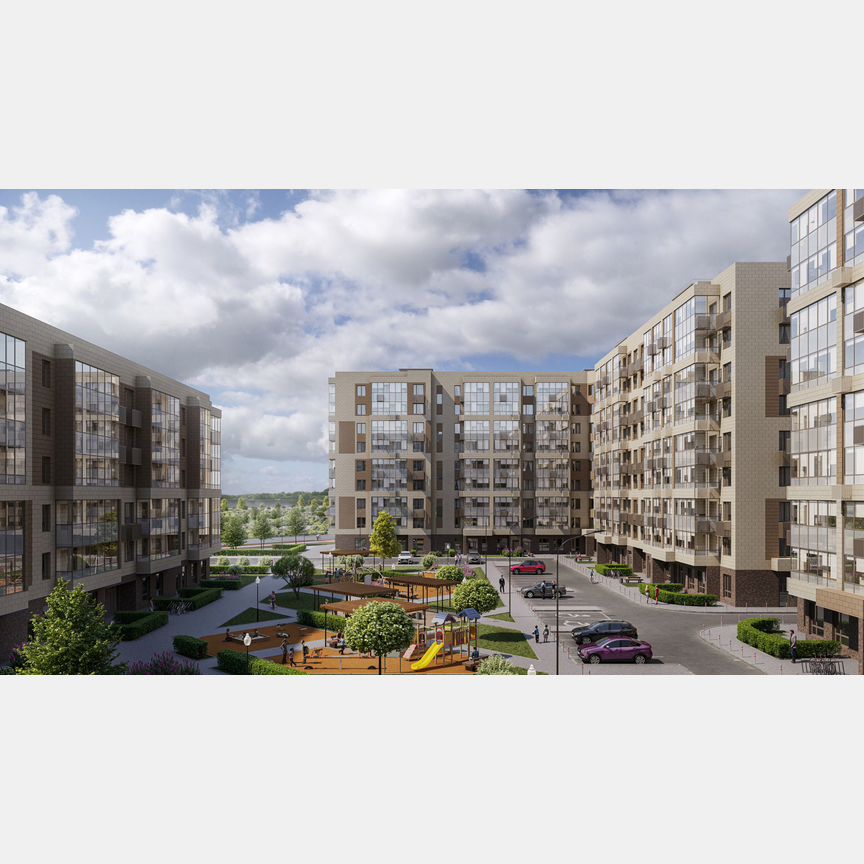 3-к. квартира, 80,4 м², 7/9 эт.