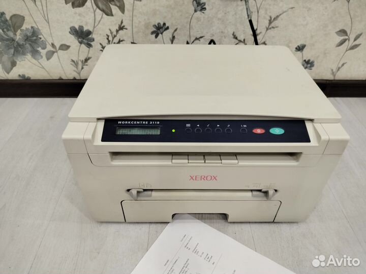 Xerox wc3119 принтер мфу с маленьким пробегом