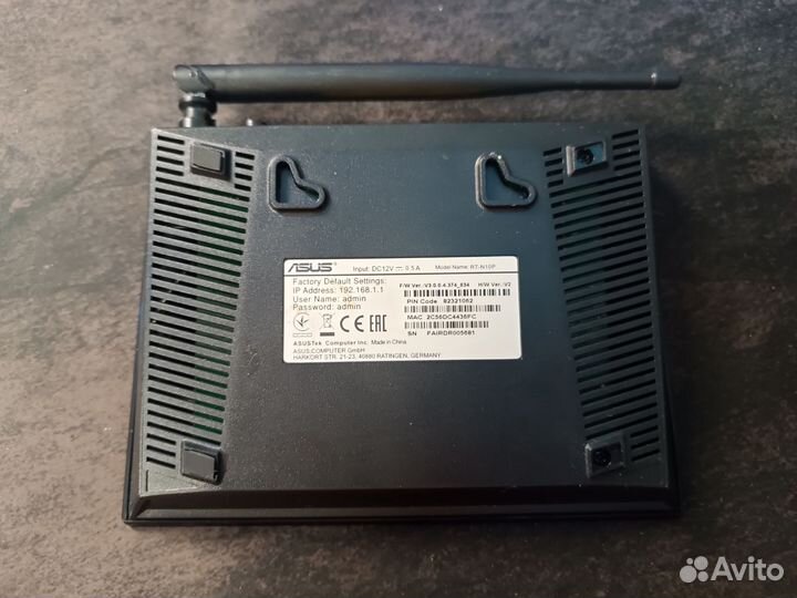 Wifi роутер Asus RT-N10P