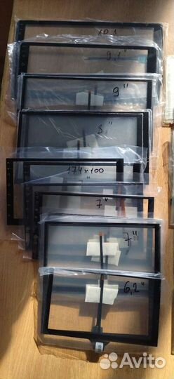 Сенсор тачскрин дисплей для автомагнитол 2din