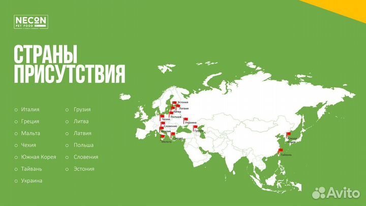 Корм для собак Necon