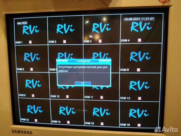 Видеорегистратор охраны на 16 камер RVi-R16LA