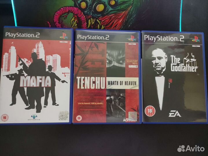 Лицензионные игры на PS2