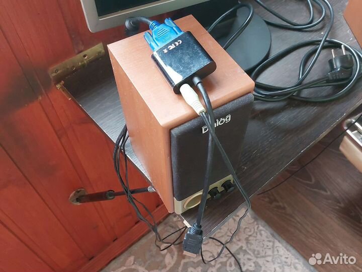 Монитор для компьютера samsung + колонки Dialog