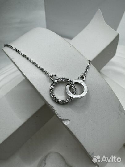 Золотой браслет 585 белый вес 1,35 грамм