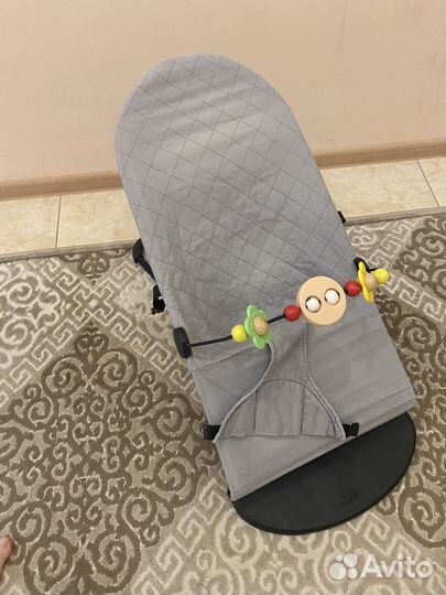 Шезлонг детский качалка