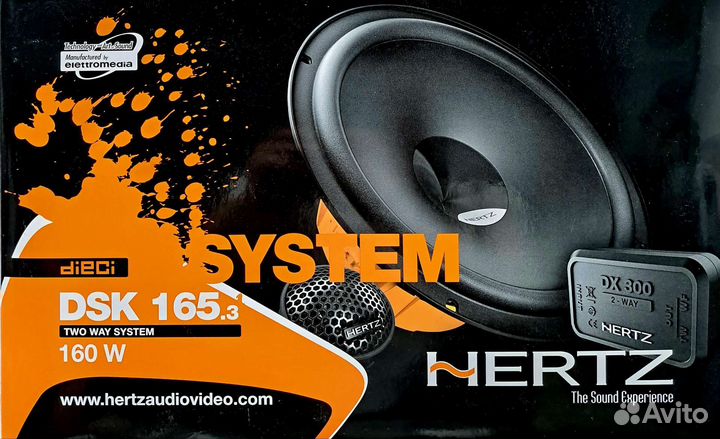 Автомобильная аккустика Hertz DSK165.3