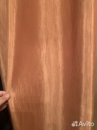 Комплект шторы и тюль на кольцах