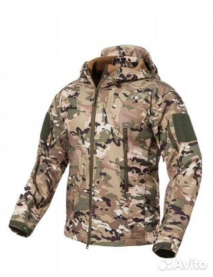 Костюм мужской тактический на флисе Softshell