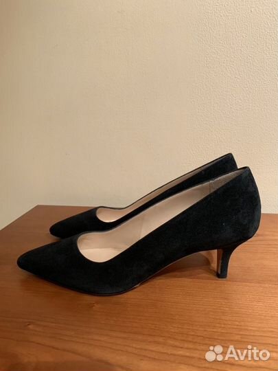 Туфли замшевые