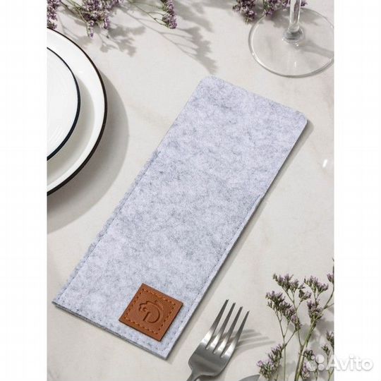 Конверт для столовых приборов Доляна «Грэй», 2510