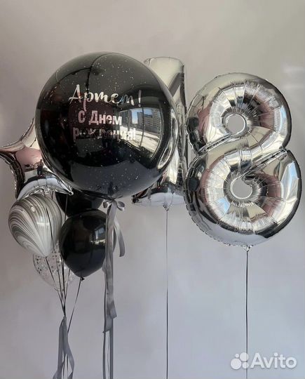 Воздушные гелевые шары с доставкой