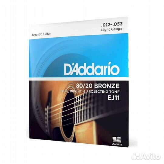D'addario EJ11 - Струны для акустической
