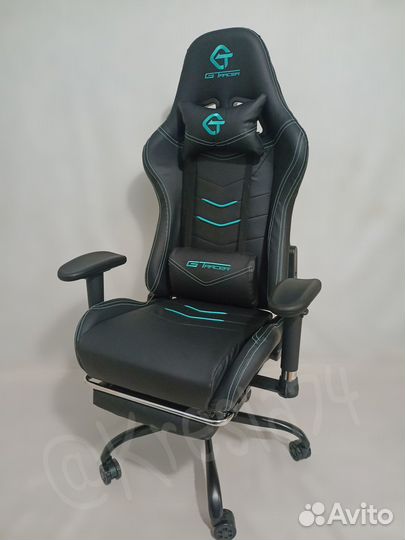 Геймерское кресло с режимом качания. Новое