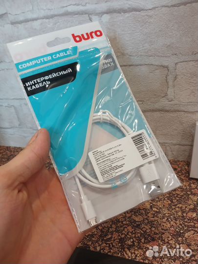 Кабель micro usb и Type-C