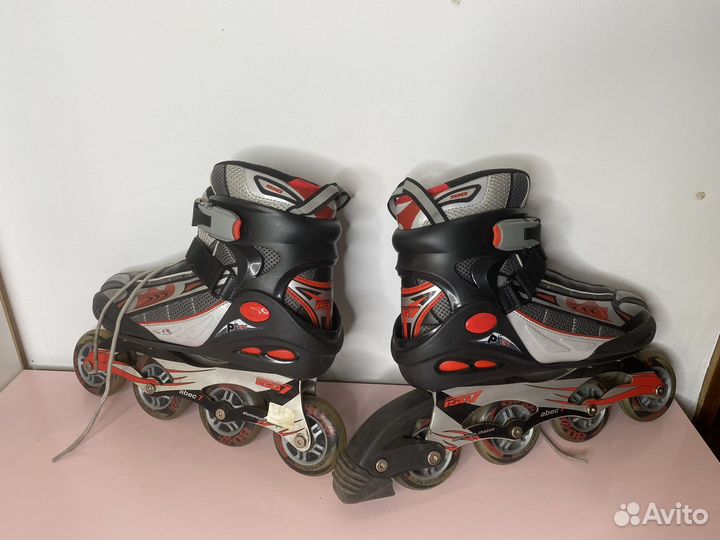 Роликовые коньки авес 7 новые 41-42 р