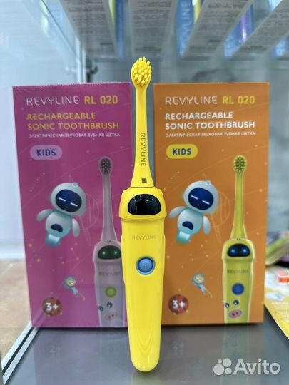 Детская электрическая звуковая щетка