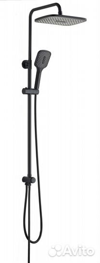 Душевая стойка Voda VST1000-10Black черная