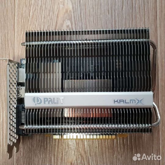 Видеокарта Palit KalmX 750ti 1050ti