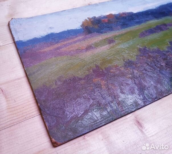 Картина. Пейзаж. Б. Орлов. Подмосковная осень