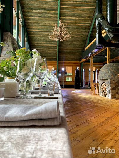 Люстра подвесная с рогами