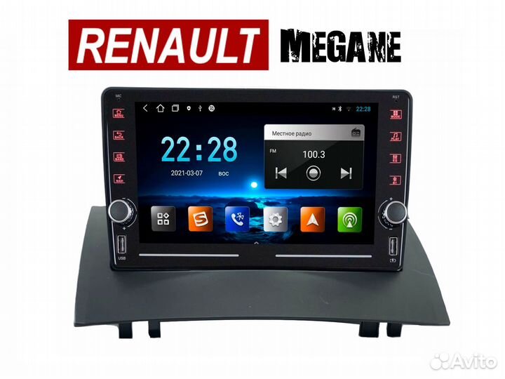 Topway ts18 Renault Megane 2 LTE CarPlay 2/32gb