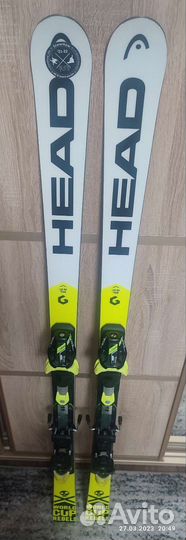 Горные лыжи head wc rebels
