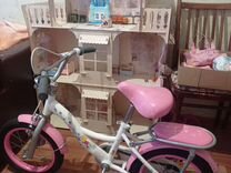 Прод�ам трёхколёсный велосипед на девочку