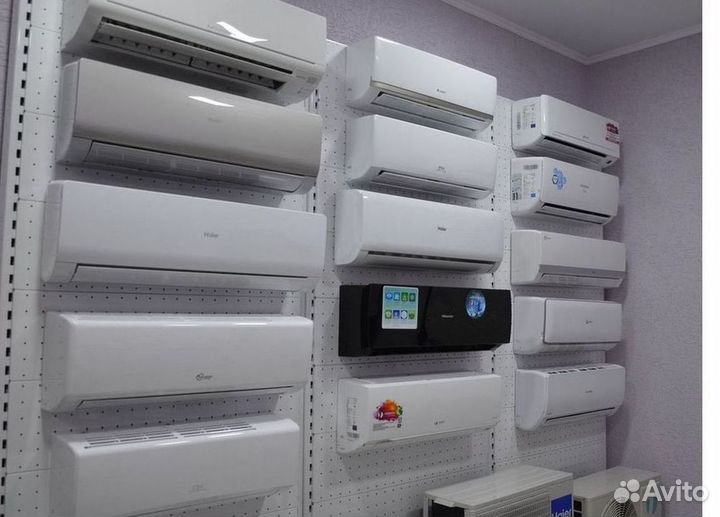 Кондиционеры с монтажом