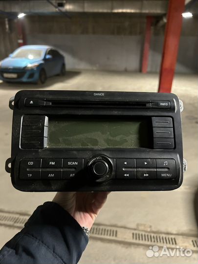 Магнитола на skoda fabia