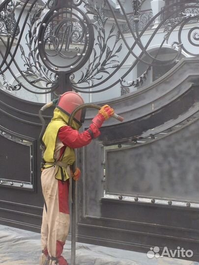 Пескоструйная обработка, покраска, огнезащита