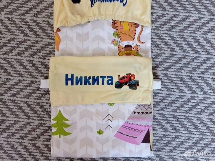 Карман на ящик в детский сад