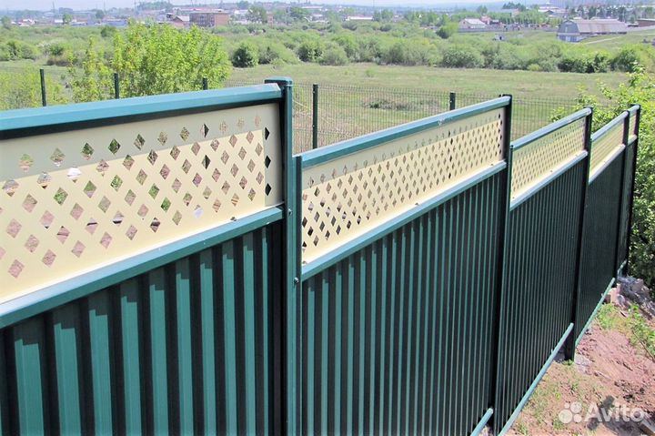 Забор модульный