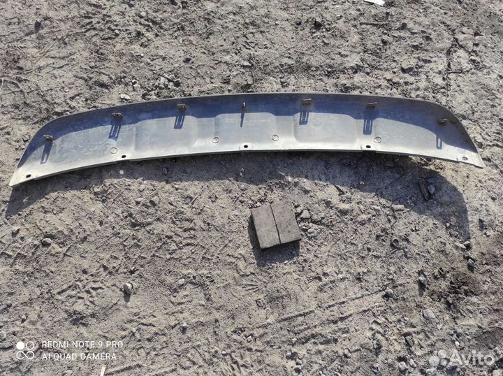 Накладка на бамперMitsubishi Outlander 2