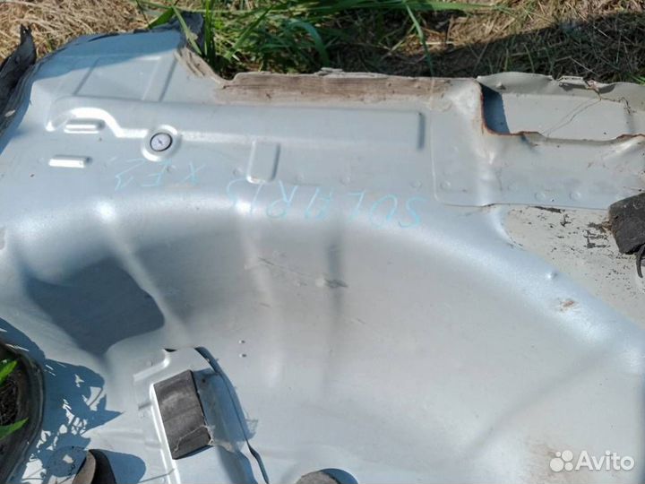 Ниша запасного колеса Hyundai Solaris 2010