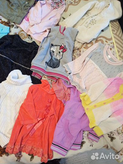 Вещи для девочки от3 м до роста 86см