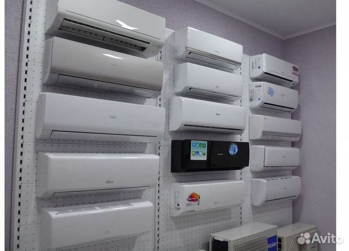 Сплит система с установкой